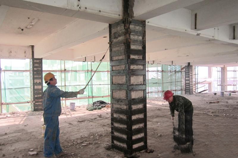瀍河回族型钢外包钢加固施工的质量怎么做检测？